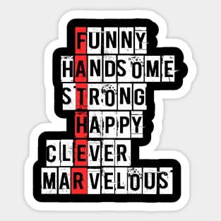 Father's Day Funny Sticker